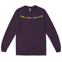 Plum mexican flags Long Sleeve Tee - FaDigitalArtStudio