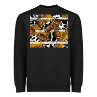 Black football Heavyweight Sweatshirt - RanaPortraitStore