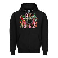 Black christmas oh snap Zipper Hoodie - AdoDesignShop