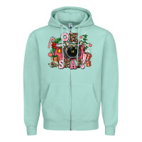 Seafoam christmas oh snap Zipper Hoodie - AdoDesignShop