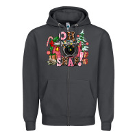 Smoke christmas oh snap Zipper Hoodie - AdoDesignShop