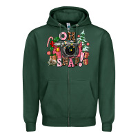 Sports Green christmas oh snap Zipper Hoodie - AdoDesignShop