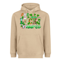 Mushroom st.patricks one lucky nurse Heavyweight Hoodie - BarkalooDesign