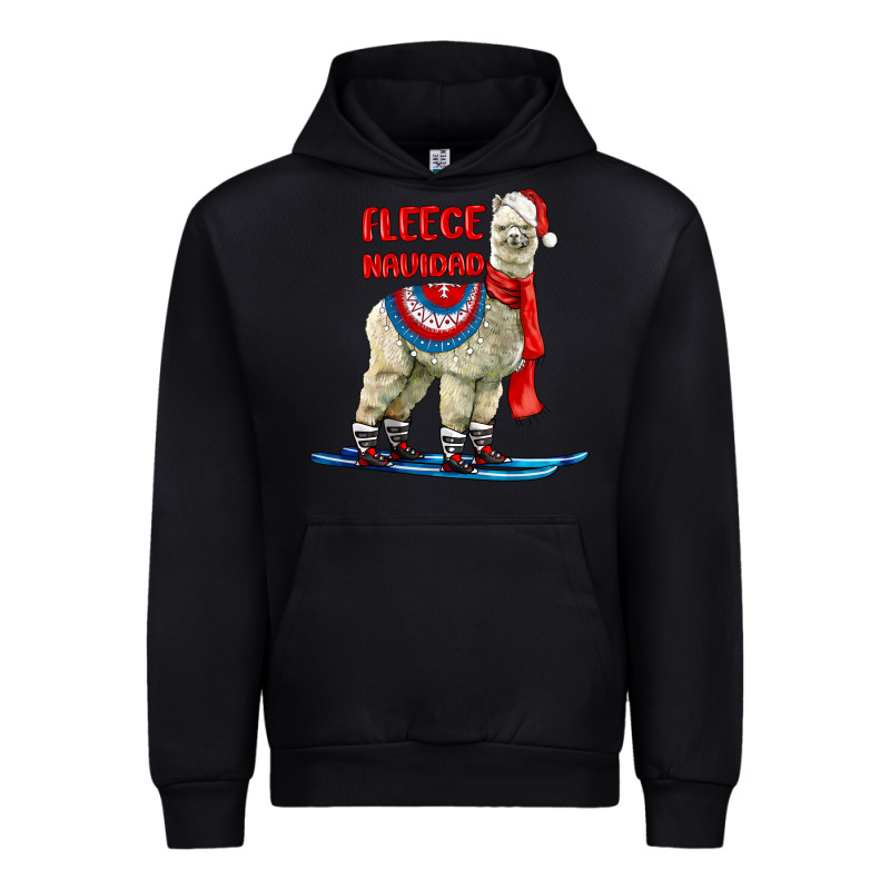 Fleece Navidad Alpaca Urban Hoodie by LillyAllenDesigns | Teevron