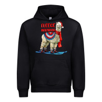 Black Fleece Navidad Alpaca Urban Hoodie - LillyAllenDesigns