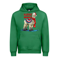 Emerald Fleece Navidad Alpaca Urban Hoodie - LillyAllenDesigns