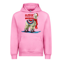 Fuchsia Pink Fleece Navidad Alpaca Urban Hoodie - LillyAllenDesigns