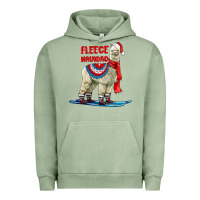 Pigment Oil Green Fleece Navidad Alpaca Urban Hoodie - LillyAllenDesigns