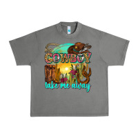 Tornado cowboy take me away Urban Heavy Tee - Zillion Design Studio