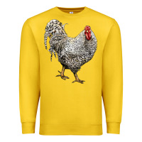 Lemon Dominique Rooster Premium Sweatshirt - LillyAllenDesigns