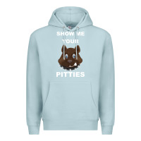 Blue Mist Show Me Your pitties Premium Hoodie - Bettercallsaul