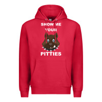 Cardinal Show Me Your pitties Premium Hoodie - Bettercallsaul