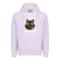 Lilac Show Me Your pitties Premium Hoodie - Bettercallsaul