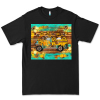 Black western bee gnomes truck honeycomb  leopard turquoise wooden serape Premium Tee - Artiststas