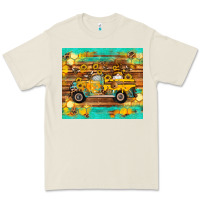 Bone western bee gnomes truck honeycomb  leopard turquoise wooden serape Premium Tee - Artiststas
