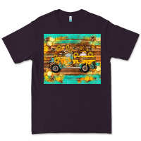 Plum western bee gnomes truck honeycomb  leopard turquoise wooden serape Premium Tee - Artiststas
