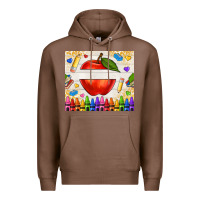 Chestnut custom teacher name apple Premium Hoodie - NancyCooperArtShop