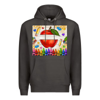 Smoke custom teacher name apple Premium Hoodie - NancyCooperArtShop
