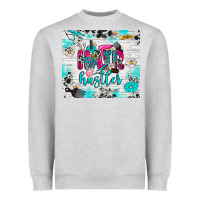 Heather Grey hair hustler Heavyweight Sweatshirt - RanaPortraitStore