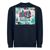 Navy hair hustler Heavyweight Sweatshirt - RanaPortraitStore