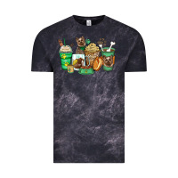 Cloud Black yorkshire terrier coffee cups Vintage Tee - Zillion Design Studio