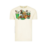 Vintage Arctic yorkshire terrier coffee cups Vintage Tee - Zillion Design Studio