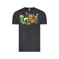 Vintage Black yorkshire terrier coffee cups Vintage Tee - Zillion Design Studio
