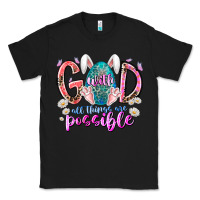 Black with god all things are possible Classic Tee - RacoonDesign