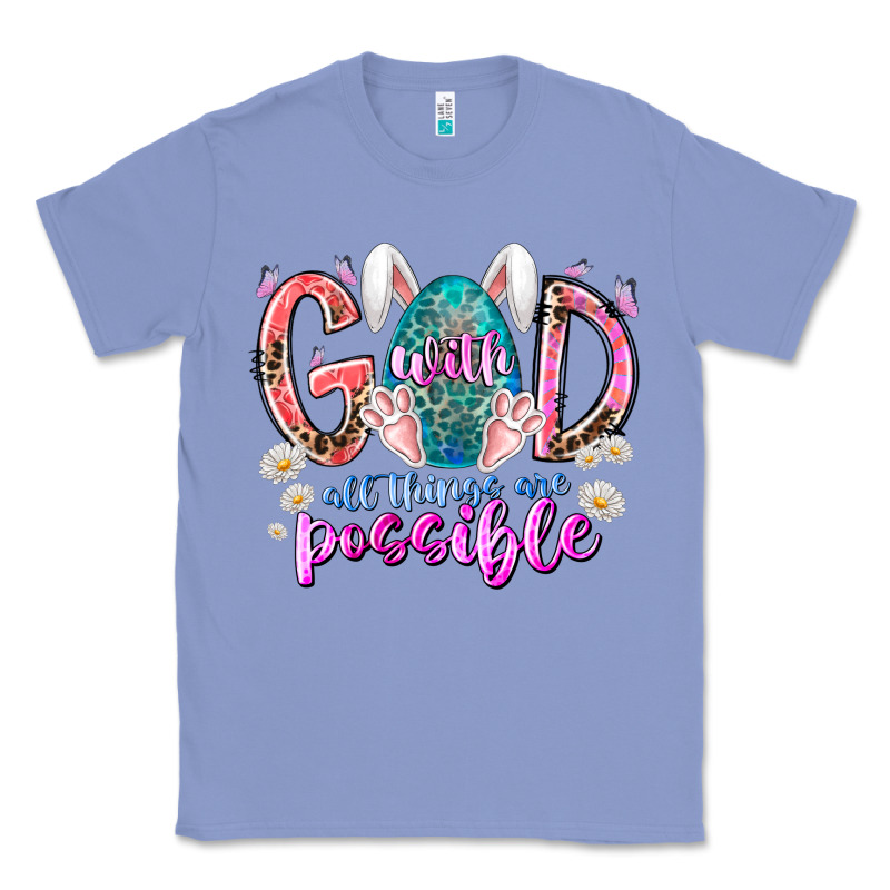 With God All Things Are Possible Classic Tee by RacoonDesign | Teevron