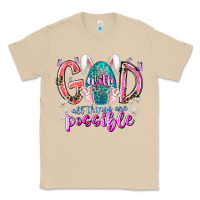 Mushroom with god all things are possible Classic Tee - RacoonDesign