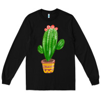 Black mexican cactus Long Sleeve Tee - FaDigitalArtStudio