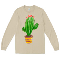 Mushroom mexican cactus Long Sleeve Tee - FaDigitalArtStudio