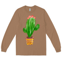 Toasted Coconut mexican cactus Long Sleeve Tee - FaDigitalArtStudio