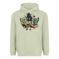 Matcha oh my stars america wings Heavyweight Hoodie - NancyCooperArtShop