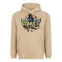 Mushroom oh my stars america wings Heavyweight Hoodie - NancyCooperArtShop