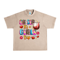 French Oak oh sip its a girls Urban Heavy Tee - texasbilliewilder