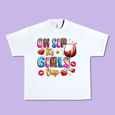 Oh Sip Its A Girls Urban Heavy Tee Designed By Texasbilliewilder