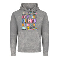 Dear Tiny Human Behind Me Vintage Hoodie | Teevron