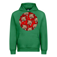 Emerald christmas pig Urban Hoodie - LillyAllenDesigns