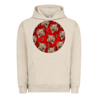 Pigment French Oak christmas pig Urban Hoodie - LillyAllenDesigns