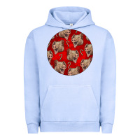 Pigment Grape Ice christmas pig Urban Hoodie - LillyAllenDesigns