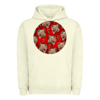 Pigment Pistachio christmas pig Urban Hoodie - LillyAllenDesigns