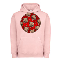 Pigment Salmon christmas pig Urban Hoodie - LillyAllenDesigns