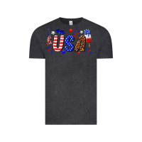 Vintage Black usa 4th of july Vintage Tee - texasbilliewilder