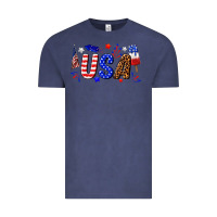Vintage Denim usa 4th of july Vintage Tee - texasbilliewilder