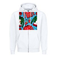 White christmas clothes seamless pattern Zipper Hoodie - BundleAndBundleShop