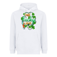White st.patricks one lucky nurse Heavyweight Hoodie - BarkalooDesign