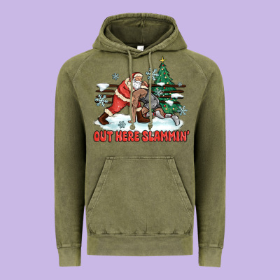 Vintage Hoodie out here slammin'