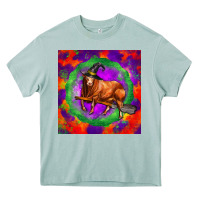 Arona halloween red angus bull Heavy Core Tee - LillyAllenDesigns