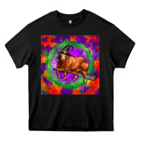 Black halloween red angus bull Heavy Core Tee - LillyAllenDesigns
